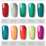 Гел Лак Брокатна Серия 7ml R02 Rosalind